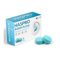Беруші водозахисні силіконові HASPRO MULTIPACK — 6 пар (Польща)