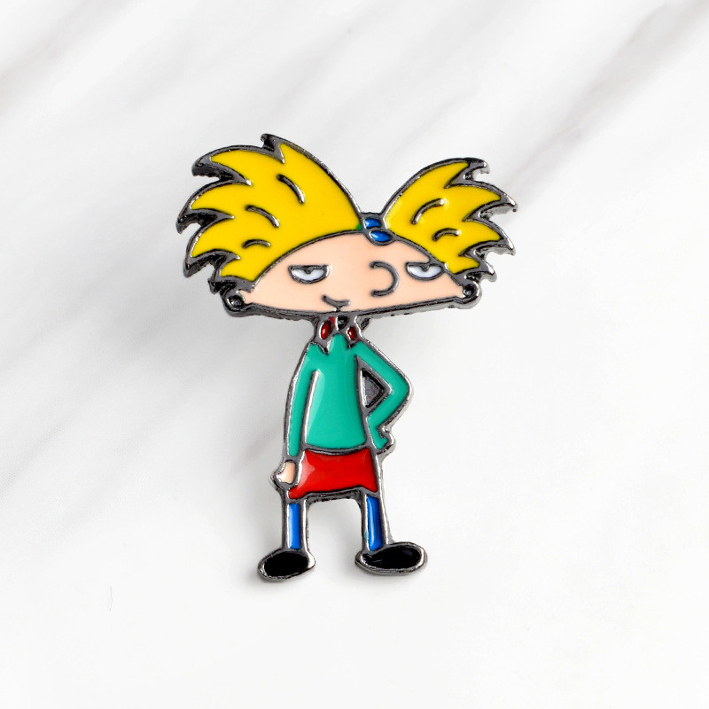 Значок металевий Пін Pin City-A Гей, Арнольд Арнольд №1823