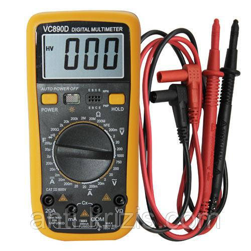 Мультиметр (тестер) VC890D цифровий