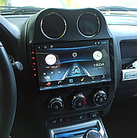 Штатная магнитола Экран+штатная камера+GPS+рамка+Wifi для Jeep Compass Patriot новая 2/32 Gb