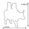 Колекційна статуетка корова Teddy Bears on the Moove, Size M, фото 4
