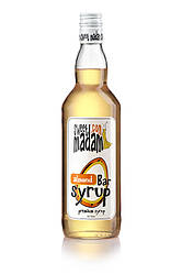 Сироп Мигдаль ТМ Sweet Madam, барний, коктейльний, безалкогольний для кави та коктейлів Світ Мадам