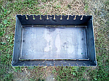 Розкладний мангал валізу на 10 шампурів 2 мм, СІВШИ, фото 2