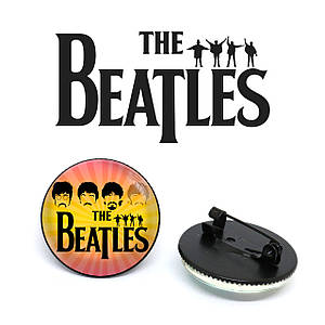 Значок The Beatles "Four Singers"