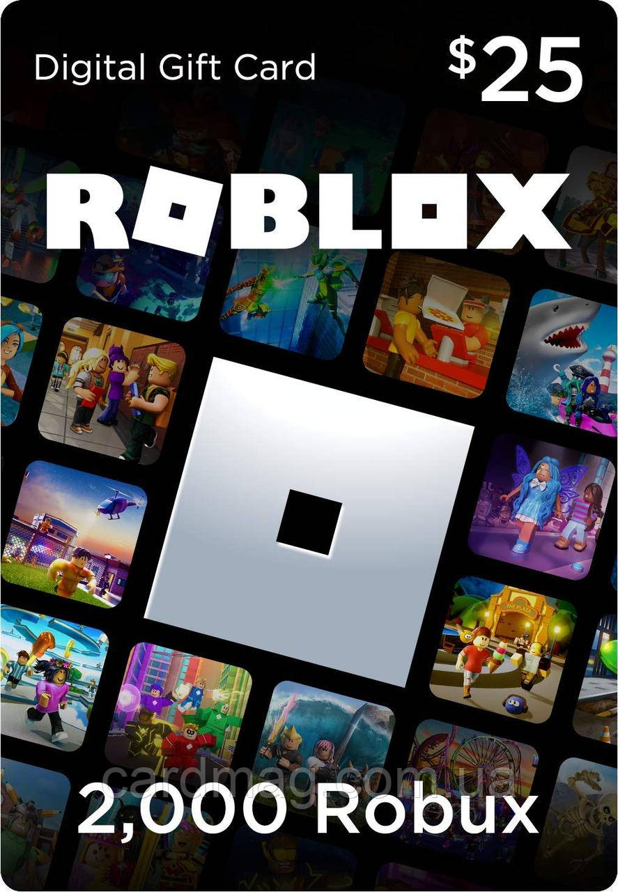 Roblox 25$ Gift Card