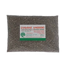 Сульфат аммония гранулированный+гуматы, 1 кг (N-21%,S-24%)