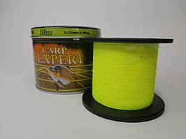 Волосінь Energofish Carp Expert UV Fluo Yellow 1000 м 0.28 мм