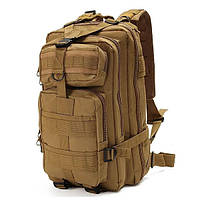 Тактичний штурмовий військовий міський рюкзак на 23-25літров Койот