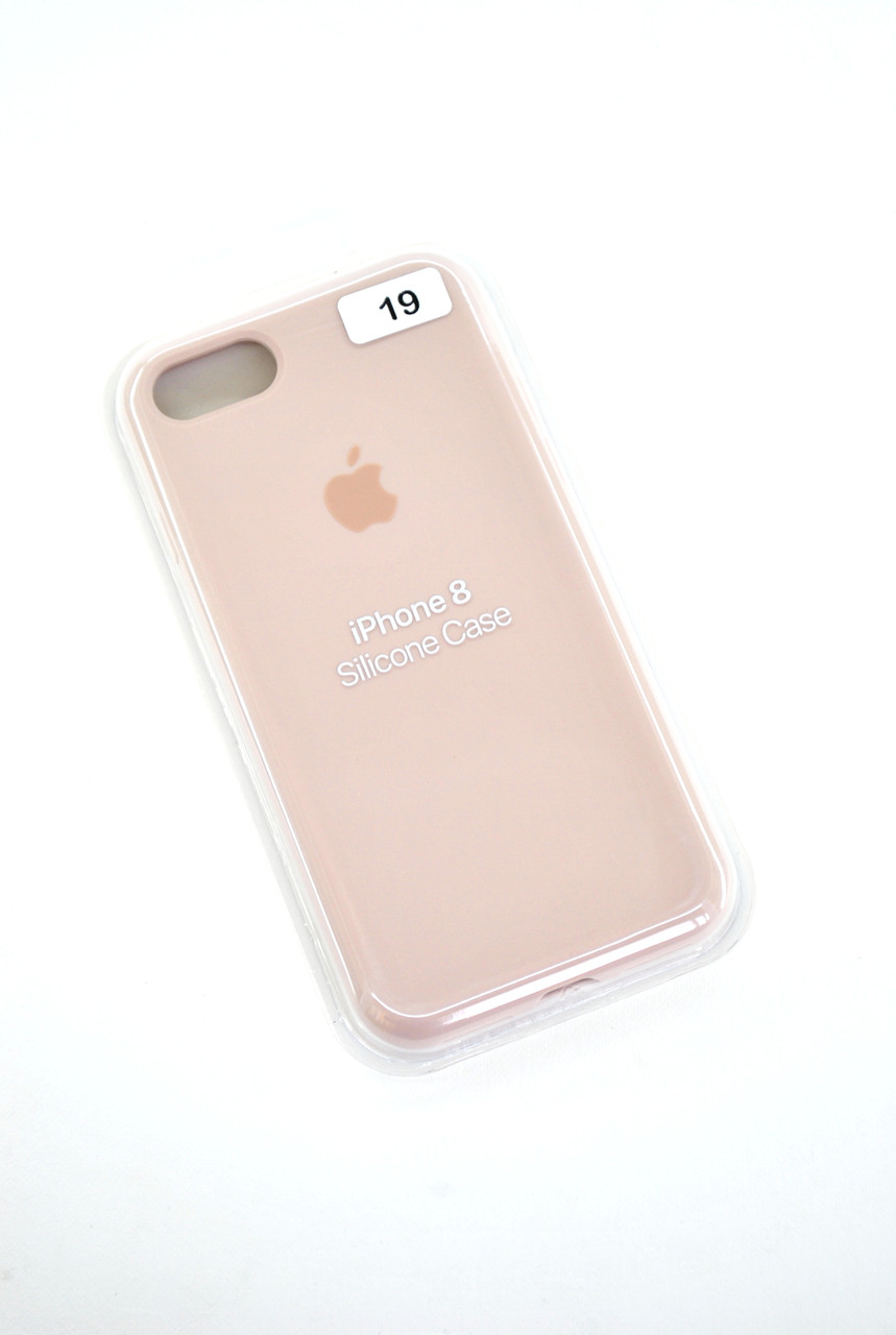 Чохол для телефону iPhone 7/8 Silicone Case original FULL №1 pink sand, фото 1