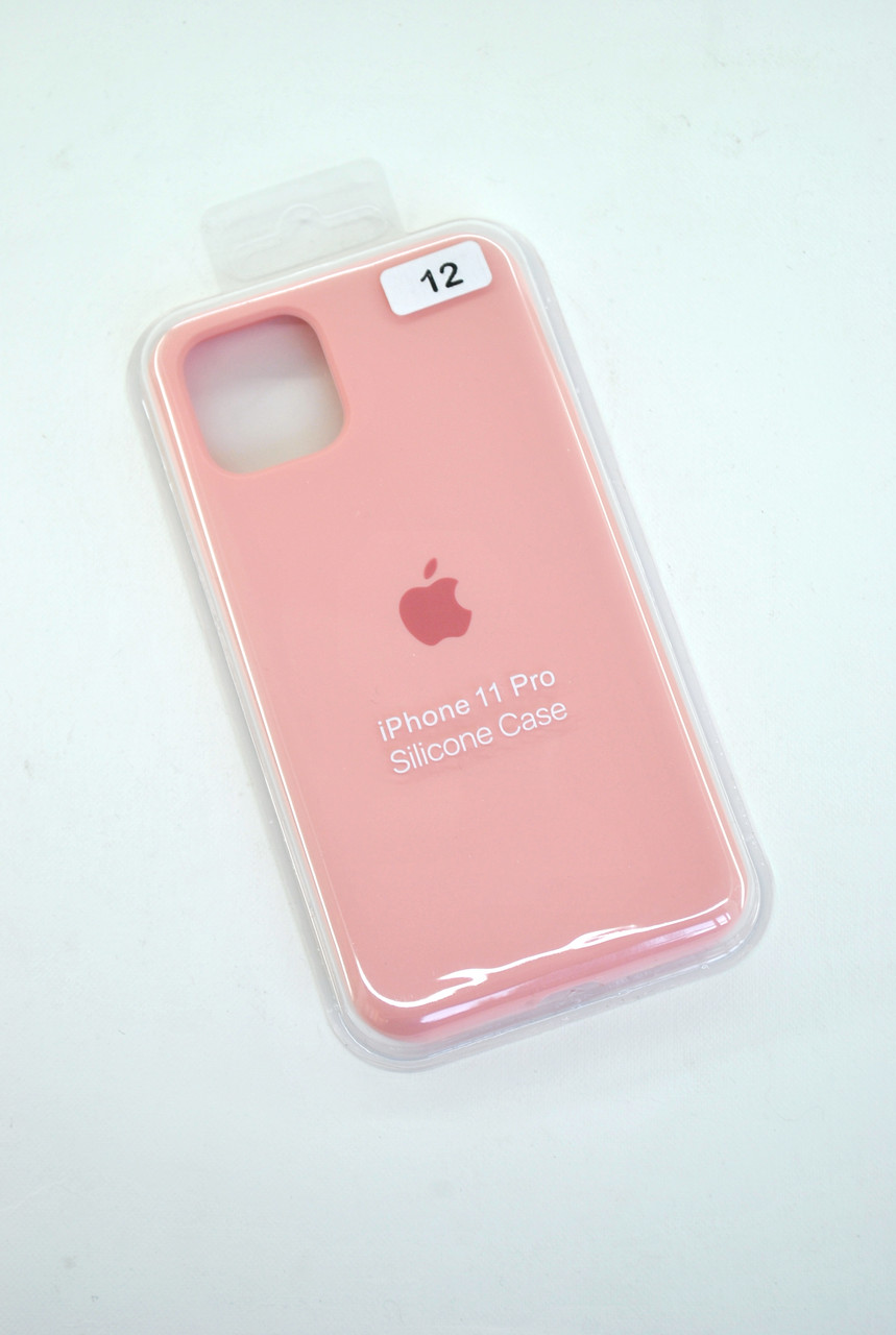 Чохол для телефону iPhone X / XS Silicone Case original FULL №12 salmon pink (4you)