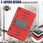 Чохол Heavy Duty Case для Samsung Galaxy Tab S6 Lite 10.4 P610 / P615 Red, фото 7