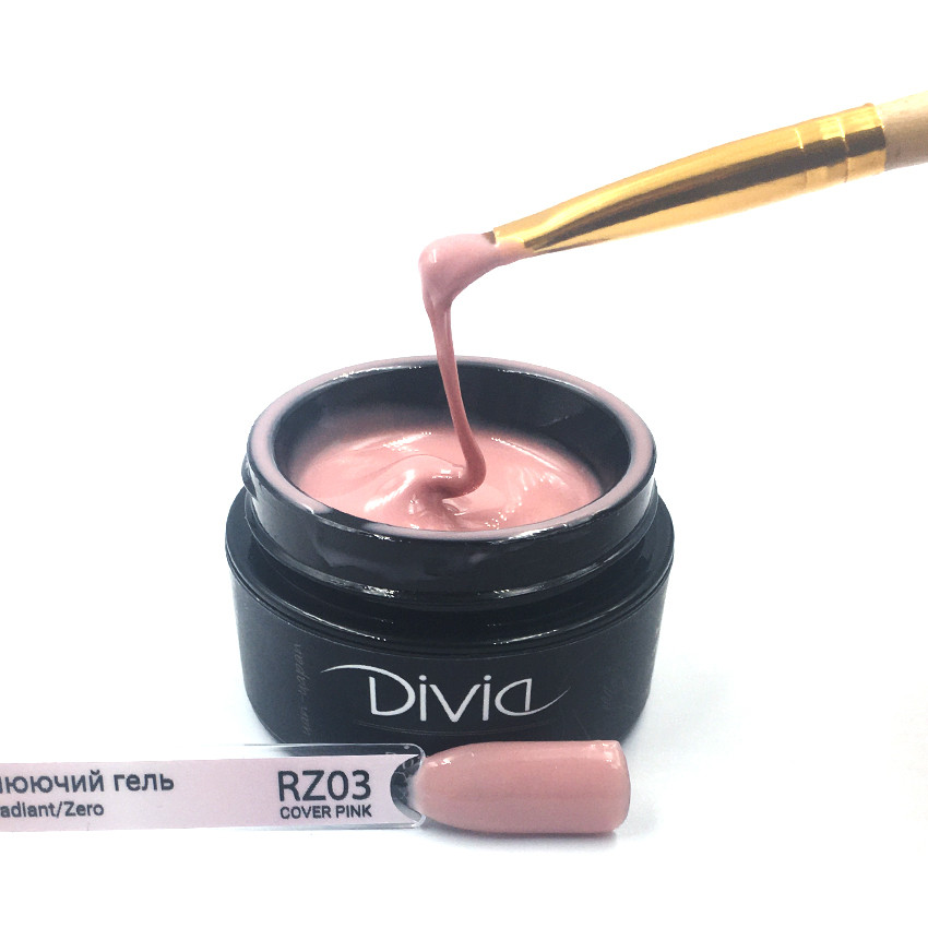 Divia - Гель моделюючий Radiant/Zero (RZ03 - Cover Pink) (14 мл)
