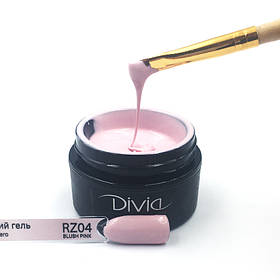 Divia - Гель моделюючий Radiant/Zero (RZ04 - Blush Pink) (14 мл)