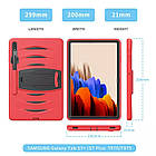 Чохол Heavy Duty Case для Samsung Galaxy Tab S7 Plus 12.4 T970 / T975 Red, фото 6