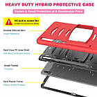 Чохол Heavy Duty Case для Samsung Galaxy Tab S7 Plus 12.4 T970 / T975 Red, фото 4