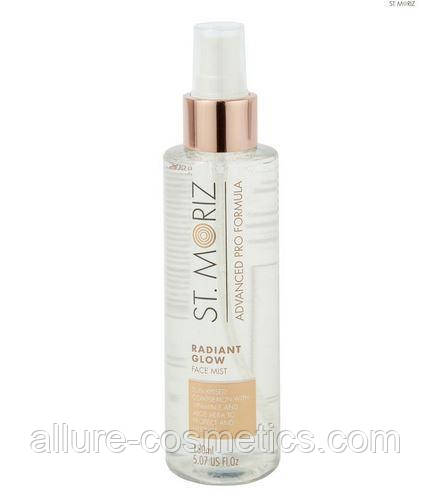 Автобронзат спрей для обличчя St. Moriz Rediant glow face mist 150 мл