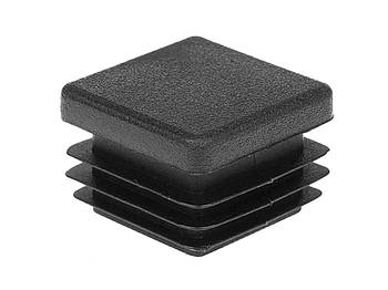 Заглушка для труб квадратна внутрішня 25х25 мм