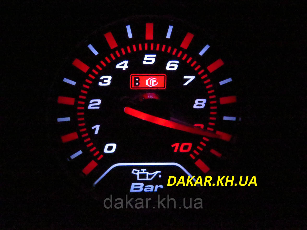 LED 6604 Тюнинговый автомобильный прибор Ket Gauge давление масла - фото 7 - id-p30042045