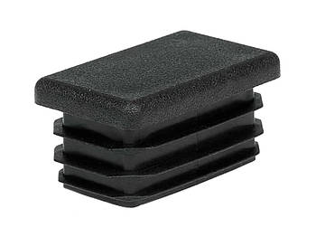 Заглушка для труб прямокутна внутрішня 25х40 мм