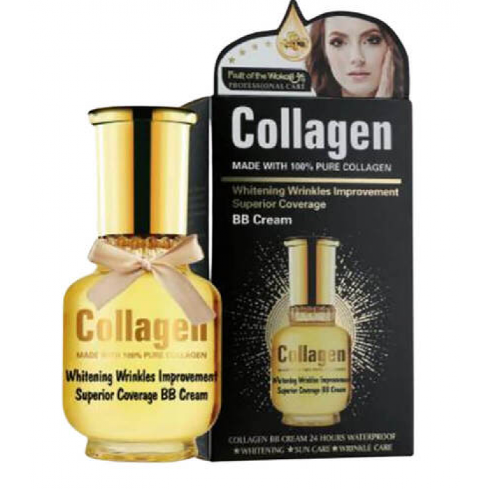 ВВ крем Wokali Collagen Superior Coverage с высоким покрытием 65 мл