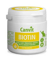 Canvit Biotin for cats 100 г (Канвит Биотин) витаминная кормовая добавка для идеальной шерсти котов