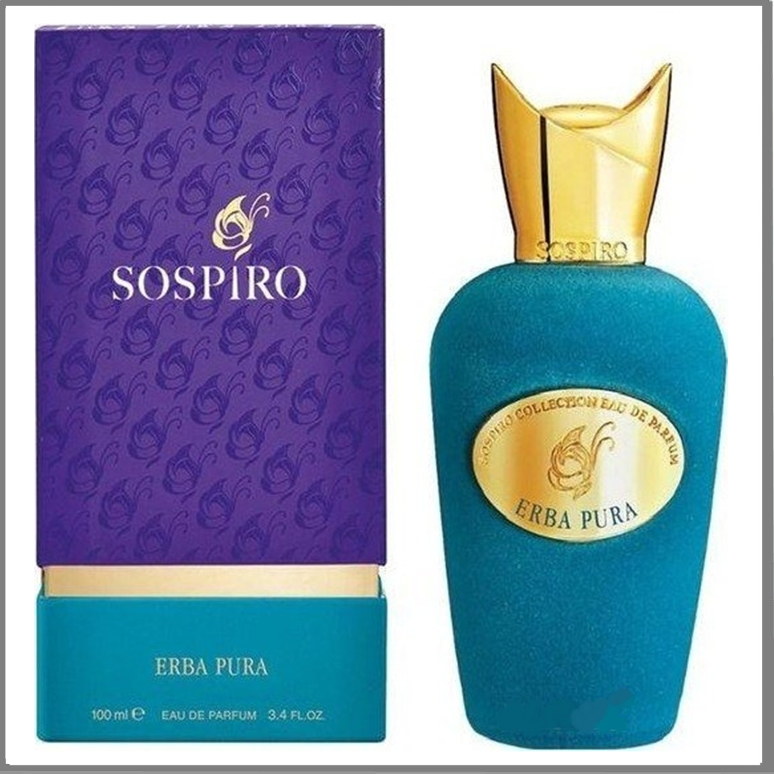 Sospiro Perfumes Erba Pura парфумована вода 100 ml. (Соспіро Парфумс Ерба Пура), фото 1