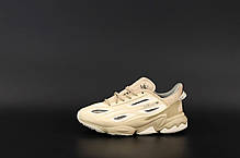 Чоловічі кросівки Adidas Ozweego. Рефлектив. Beige бежевий.. ТОП Репліка ААА класу., фото 3