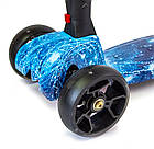 Дитячий самокат Smart Космос| Самокат космос| Дитячий чотириколісний самокат| Самокат Smart, фото 6