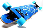 Лонгборд FREERIDING "EAGLE" Дерев'яний скейт Скейтборд з канадського клена Скейт для катання Лонгборд, фото 4