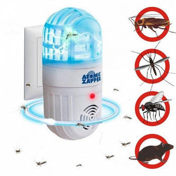 Лампа від комах Atomic Zapper| Знищувач комах| Пастка для комарів, комах