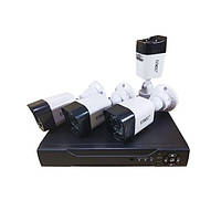 Комплект видеонаблюдения на 4 камеры UKC DVR KIT HD720 4-канальный (4_00584)
