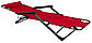 Шезлонг лежак Bonro 180 см червоний (70000014), фото 4