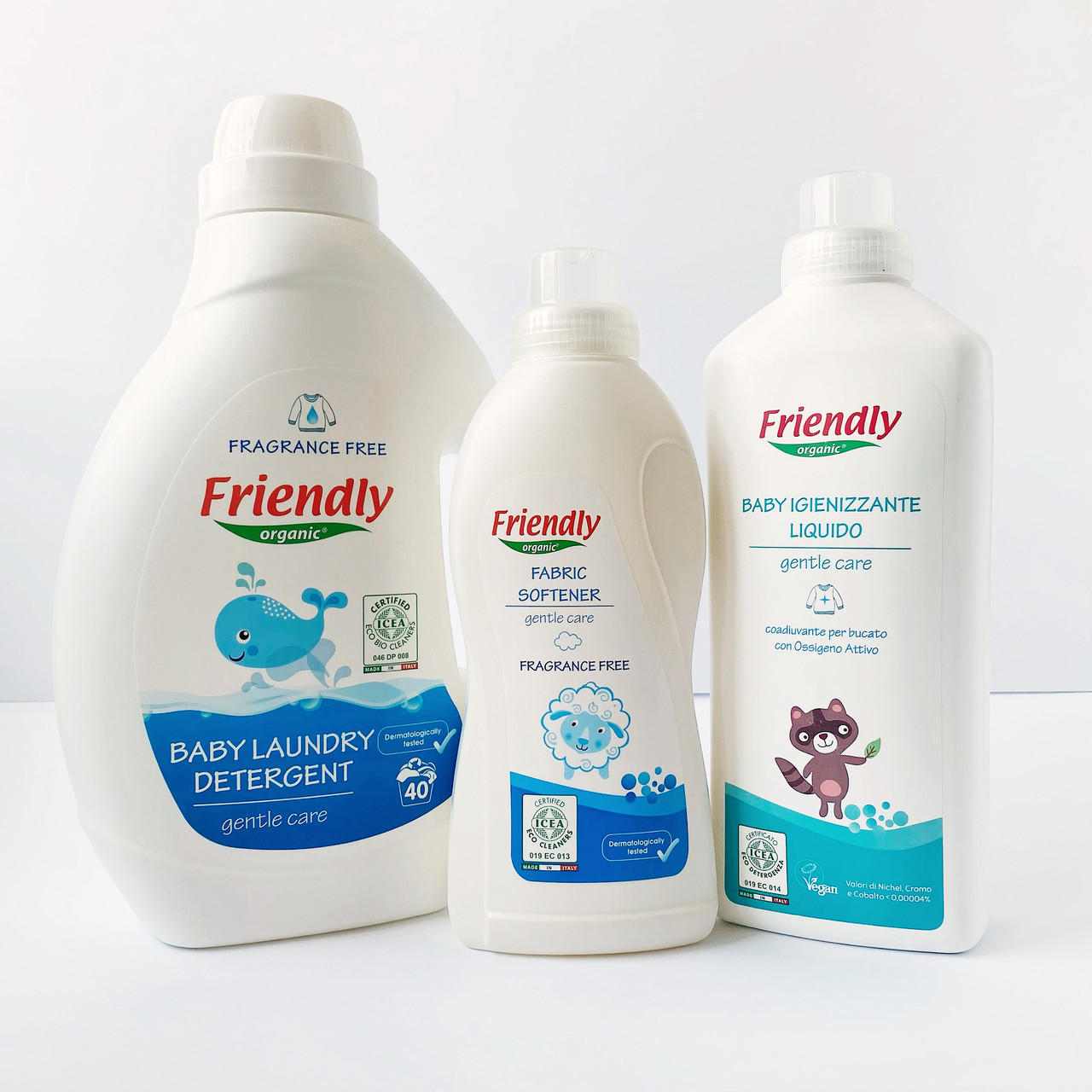 Органічний набір для прання Friendly Organic "Безпечне прання"