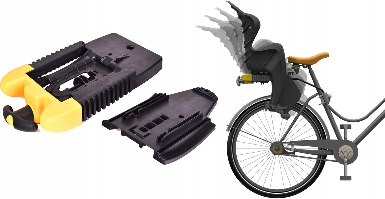 Кріплення для велокрісел BELLELLI RELAX з відкидною спинкою, фото 1