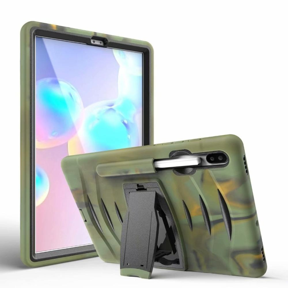 Чохол Heavy Duty Case для Samsung Galaxy Tab S6 10.5 T860 / T865 Green Camo