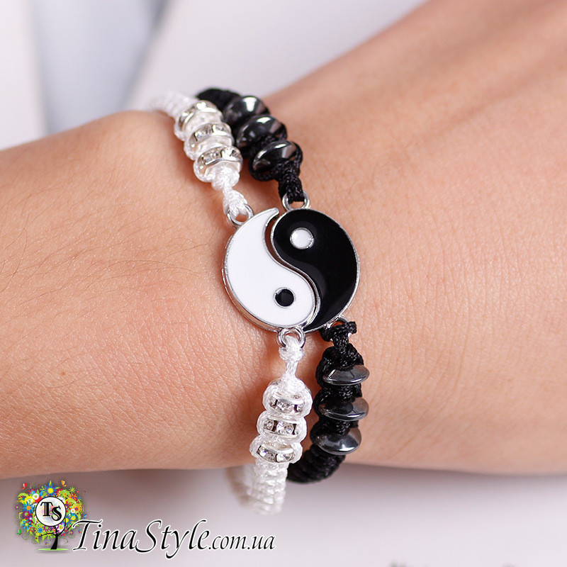 Парные браслеты Браслет сердце пара две половинки любовь браслеты для двоих влюбленных, фото 1