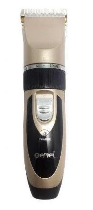 Професійна акумуляторна машинка для стрижки GEMEI GM-6066 Сіра, фото 1