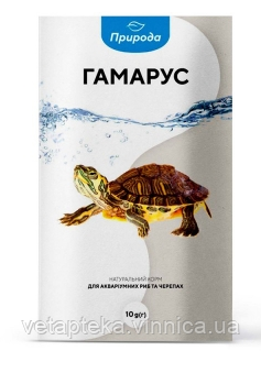 Корм для рибок Гаммарус, 10г