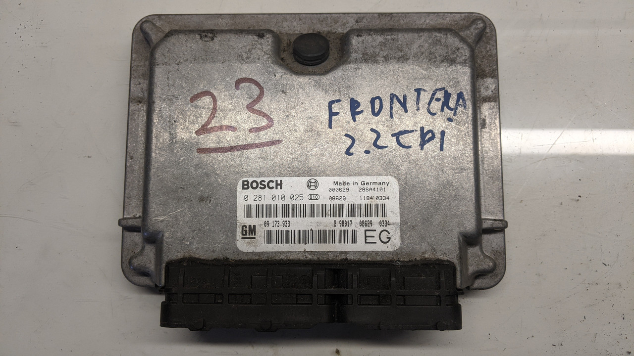 Блок управління двигуном БУД ЕБУ Opel Frontera B №23 0281010025 09173933