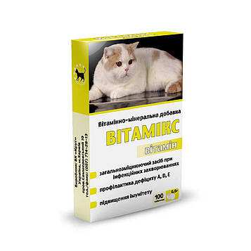 БВД «Витамикс Вітамін» для котів