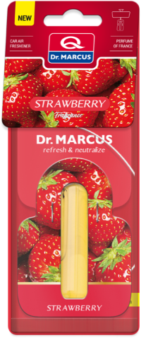 Автоосвіжувач Dr. Marcus Fragrance Strawberry, Ароматизатор автомобільний (Пахучка в салон авто)