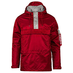 Чоловіча куртка анорак Alpha Industries Seafarer Anorak (Red / New Silver)