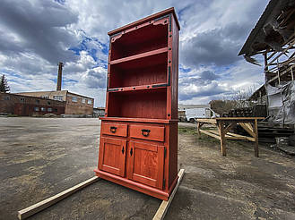 Буфет красный 4