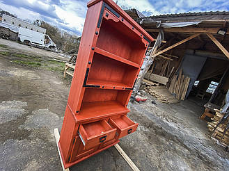 Буфет красный 8