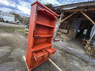 Буфет красный 9