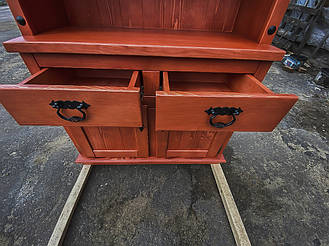 Буфет красный 14