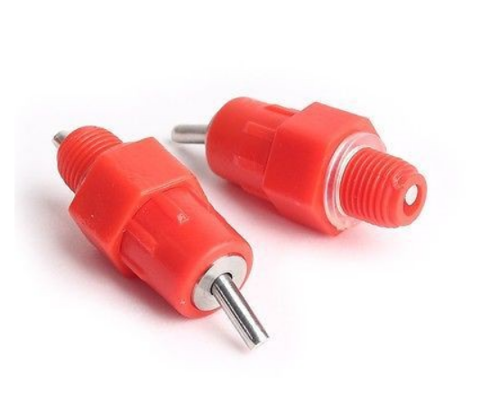 Ниппельная поїлка 360° розбірна для птахів(курей, курчат, курчат, перепелів, індиків, бройлерів, качок, гусей)., фото 1