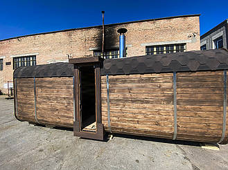 Производство Квадро бочки 34