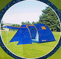 Туристическая четырёхместная палатка Lanyu (210+70+110)*230*175 арт. 1605