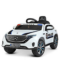 Детский электромобиль машина джип Mercedes M 4519EBLR-1 Полиция на EVA колесах / цвет белый**